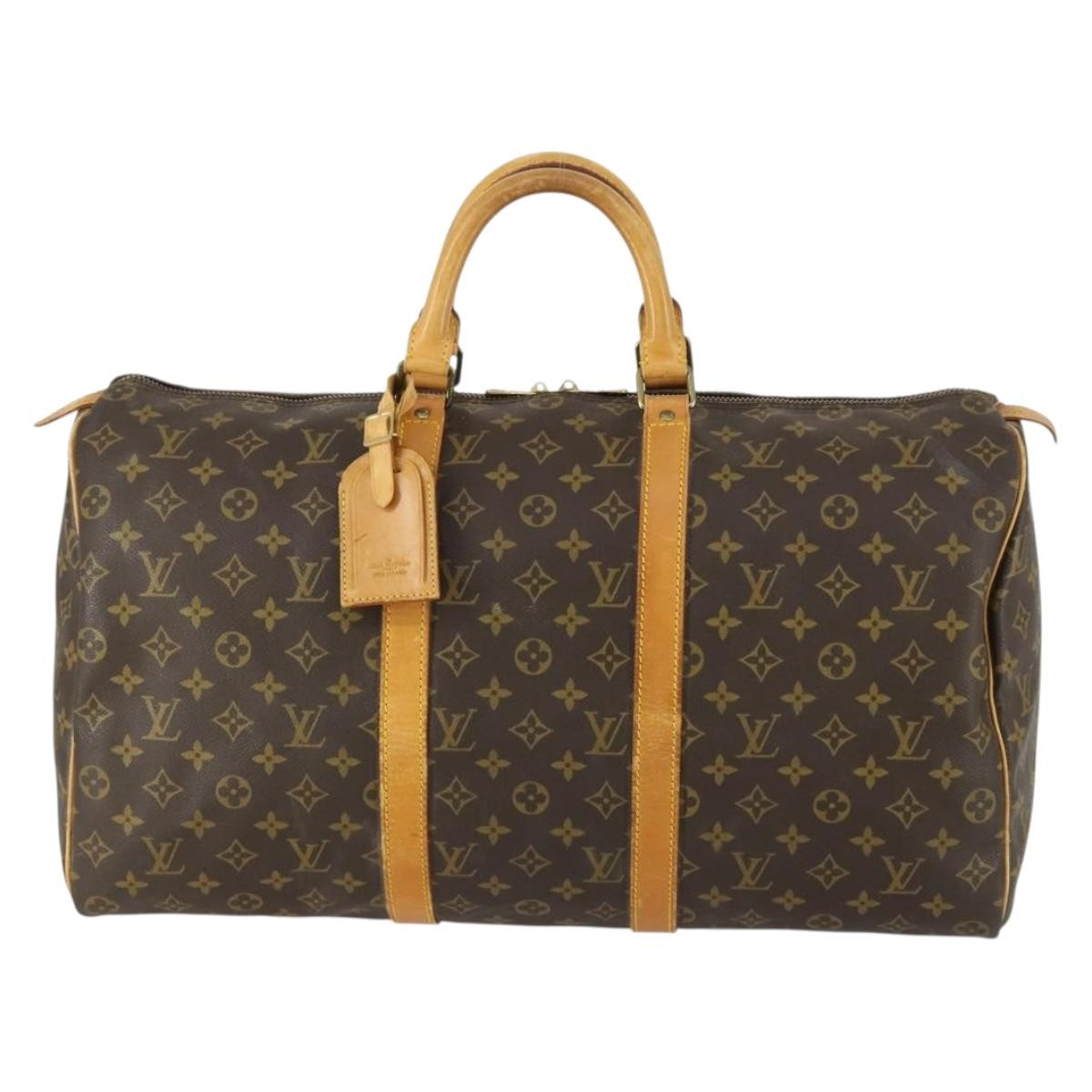 Louis Vuitton Keepall Bag Monogram Canvas 50