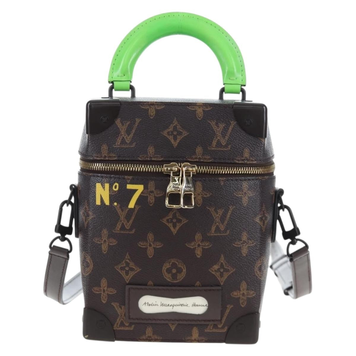 Louis Vuitton Vertical Box Trunk No.7 Trunk L'Oeil Vintage Monogram Canvas Product Image