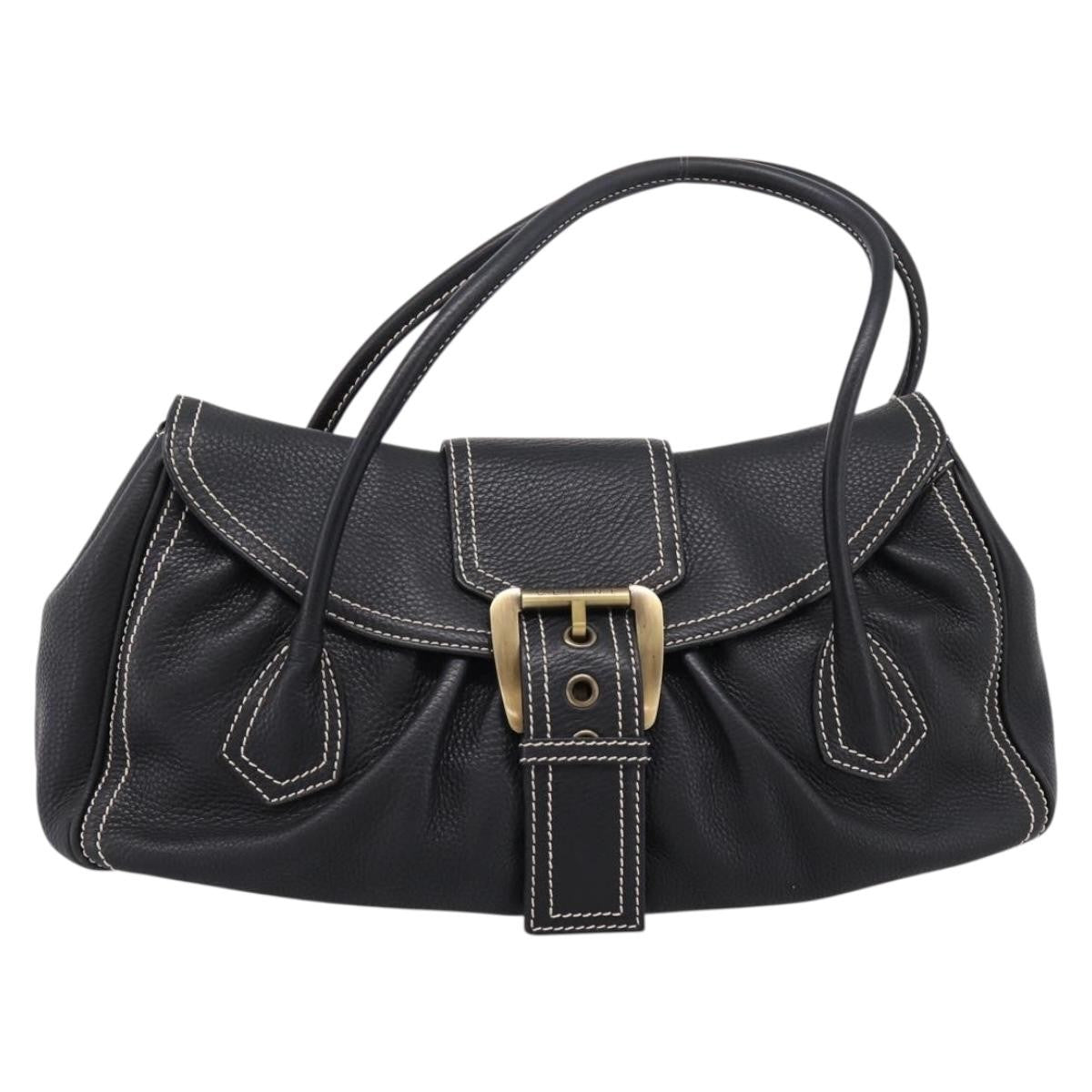 Celine Shoulder Leather Large
