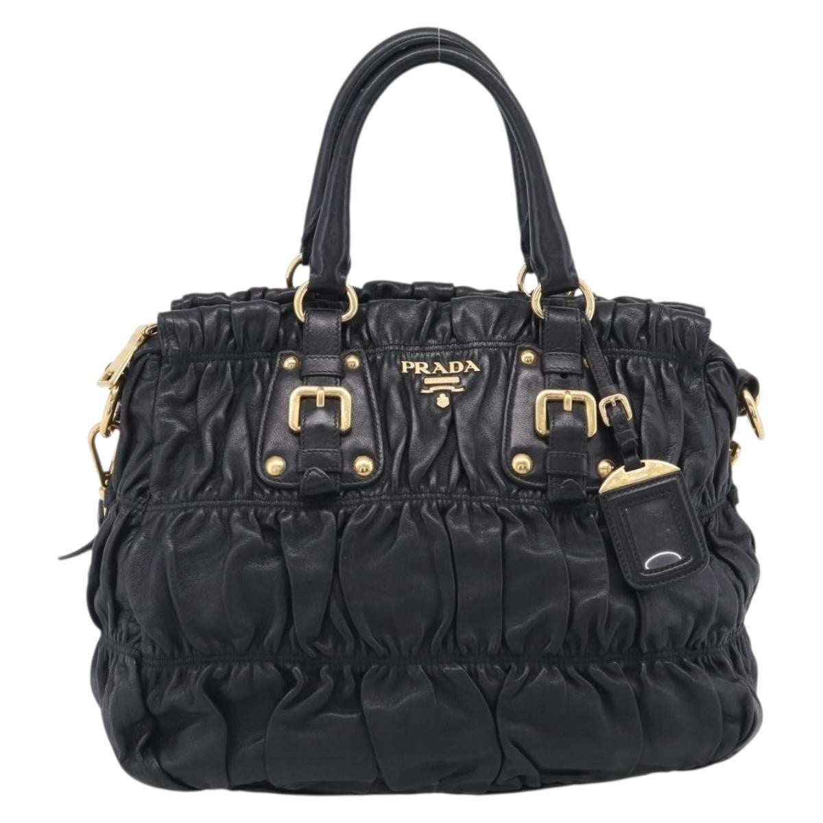Prada Gaufre Convertible Nappa Leather Medium