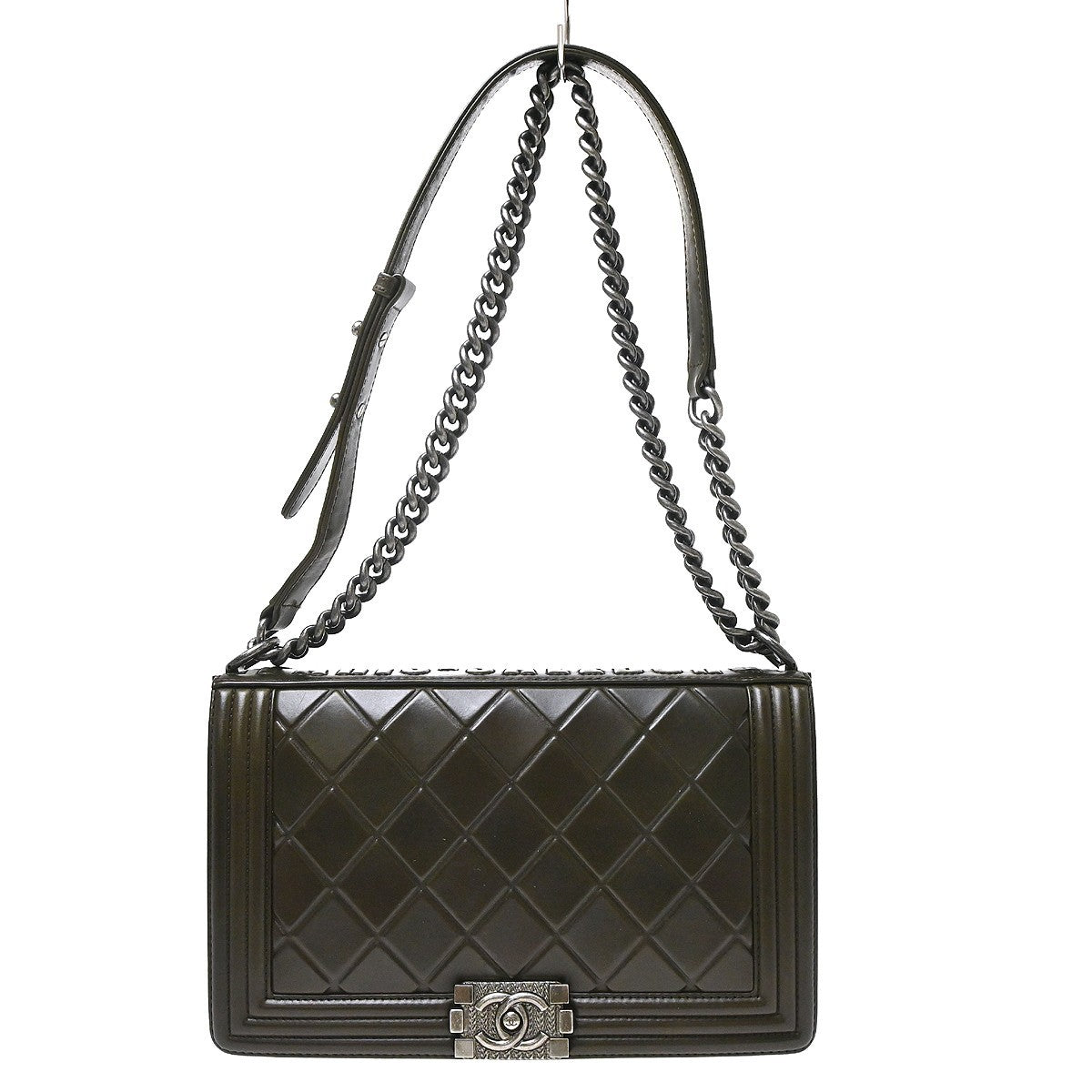 Chanel Paris-Salzburg Boy Flap Embossed Calfskin New Medium