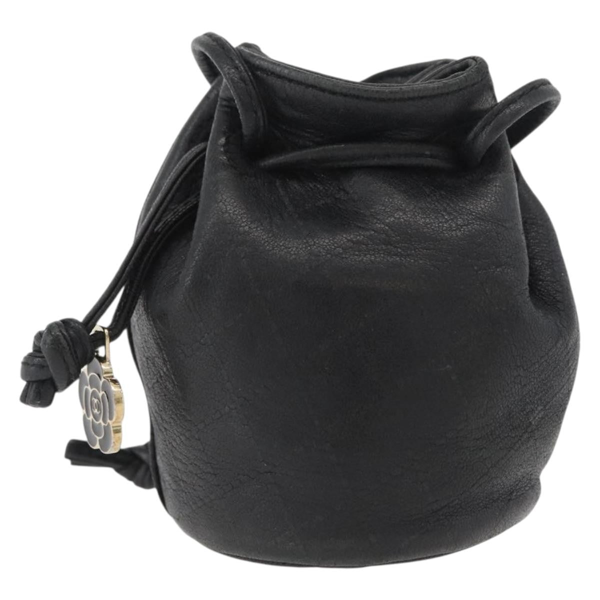 Chanel Camellia Clutch Bag Leather Product Image
