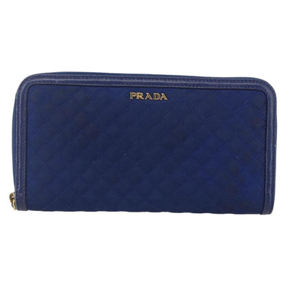 Prada Zip Around Organizer Wallet Saffiano Leather with Applique Product Image