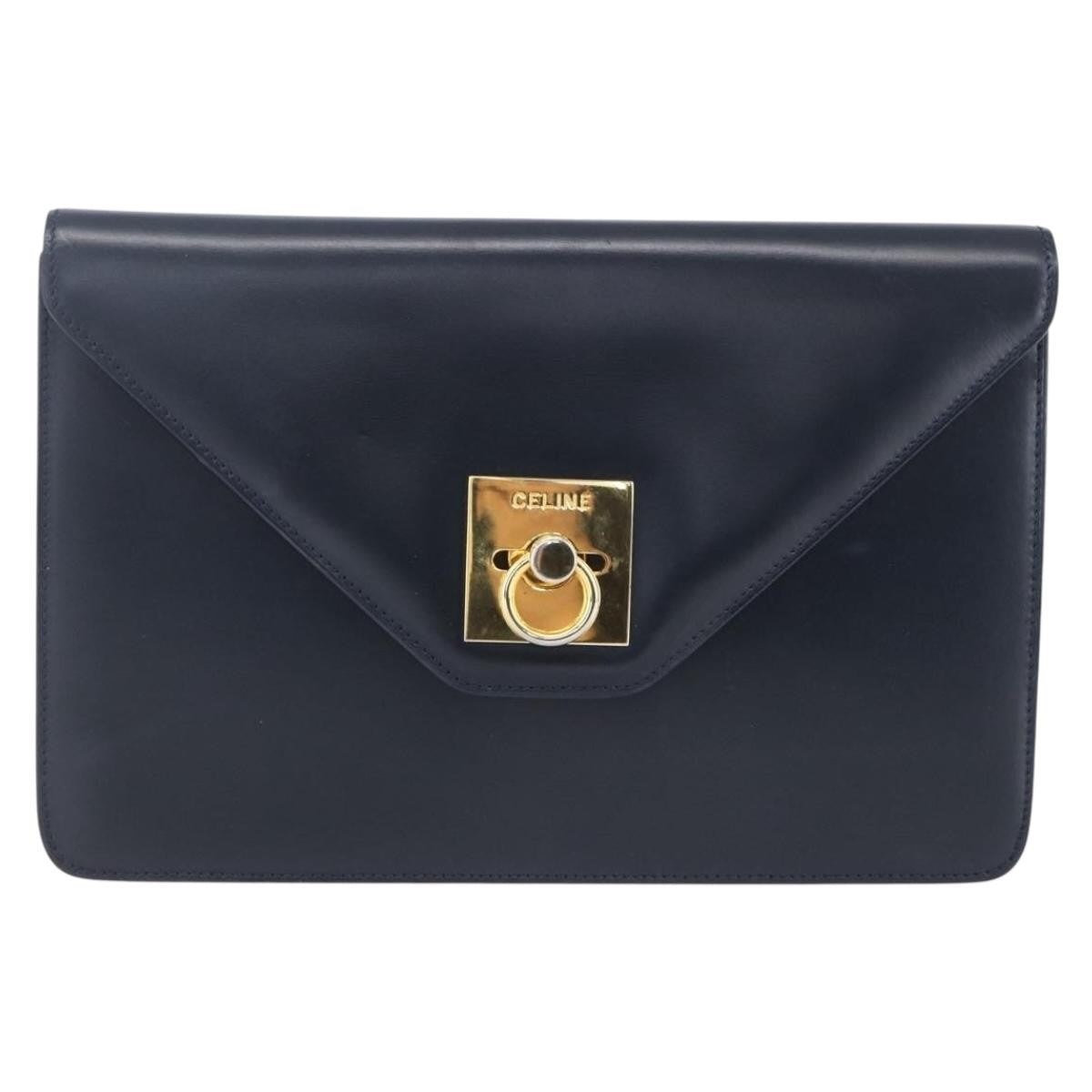 Celine Clutch Bag Leather Product Image