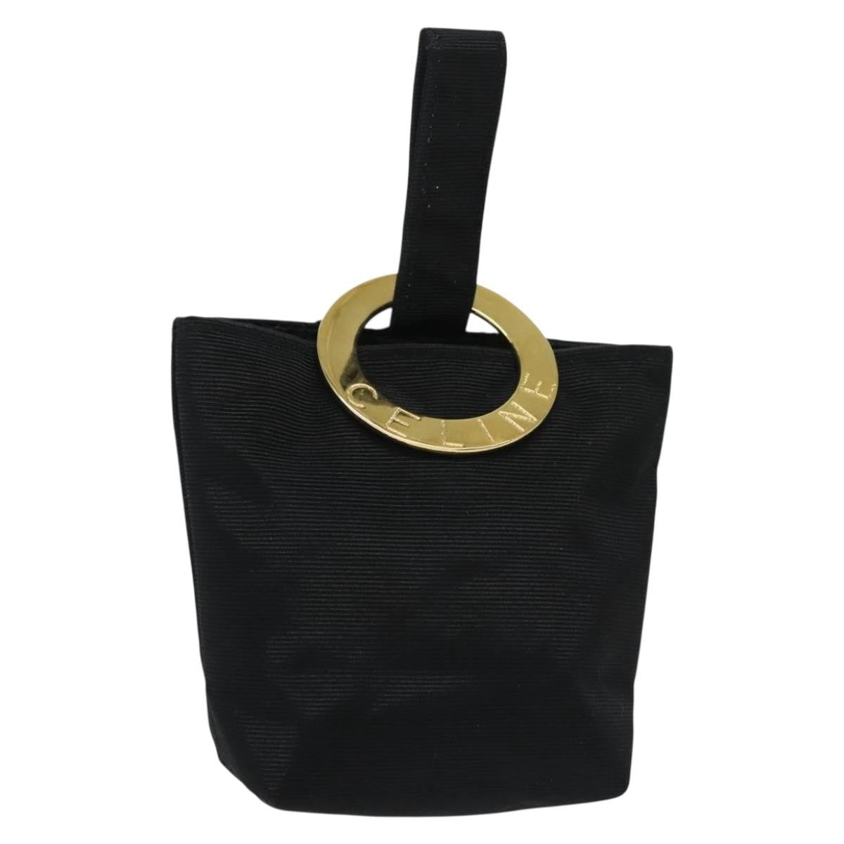 Celine Circle Logo Pouch Nylon N/a