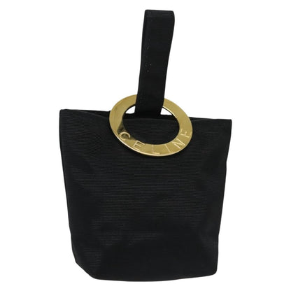Celine Circle Logo Pouch Nylon N/a