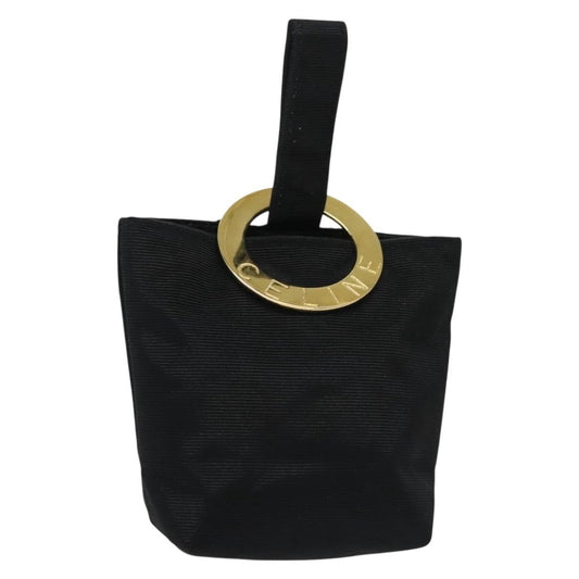 Celine Circle Logo Pouch Nylon N/a