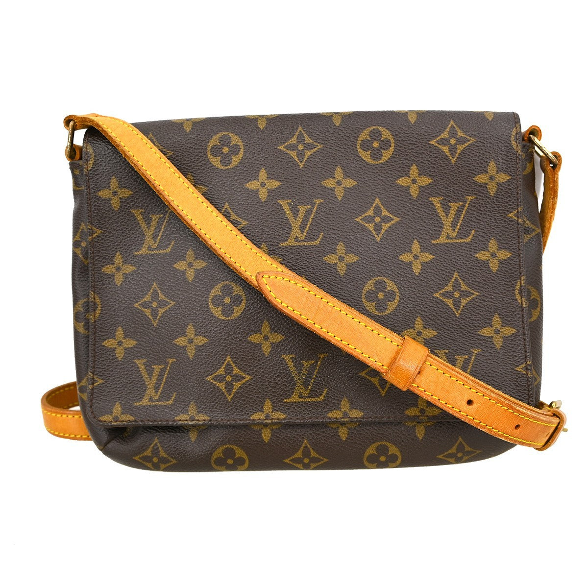 Louis Vuitton Musette Tango Handbag Monogram Canvas Product Image