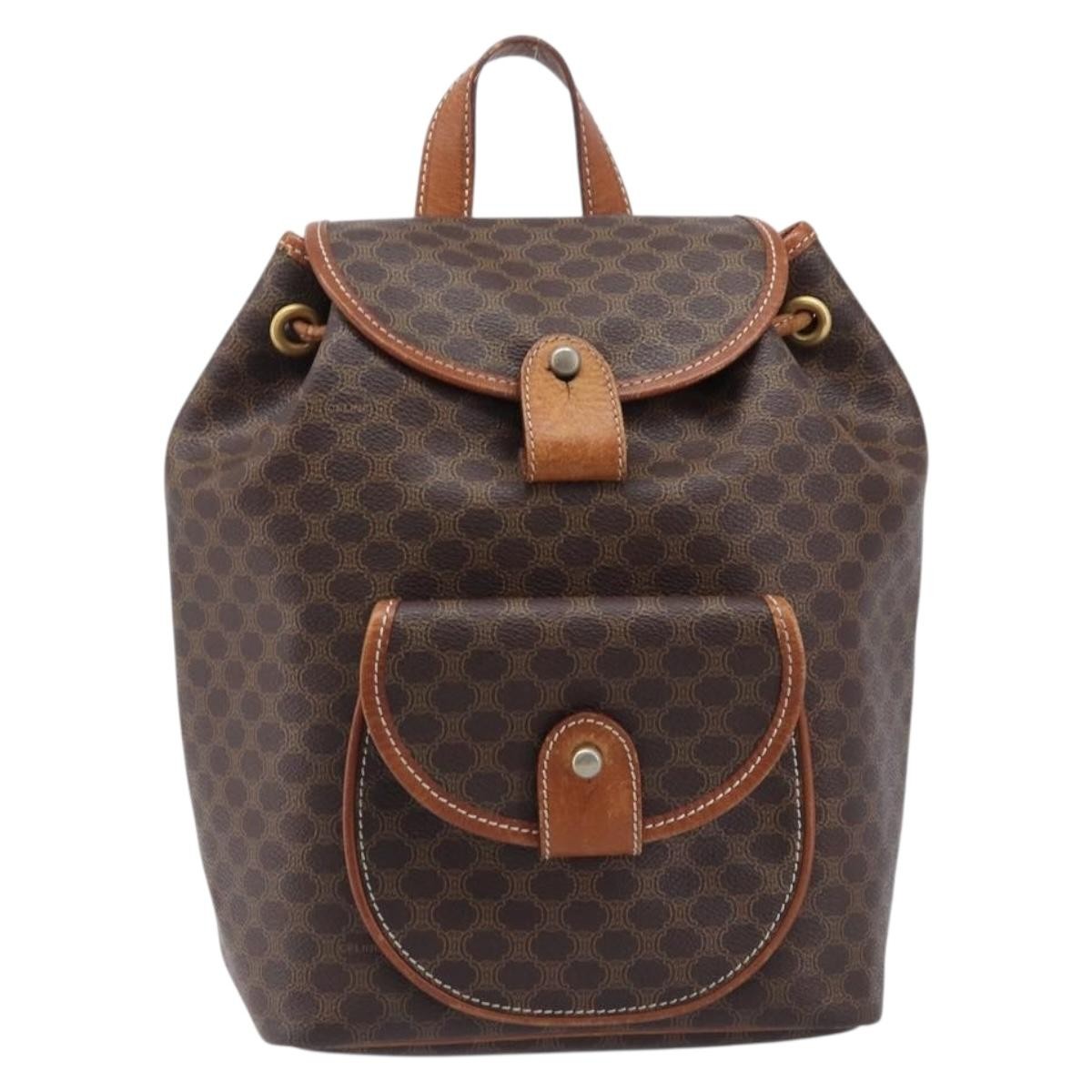 Celine Vintage Macadam Canvas Small