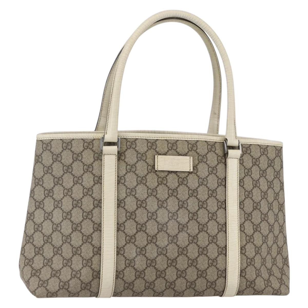 Gucci Joy Tote GG Coated Canvas with Leather Medium