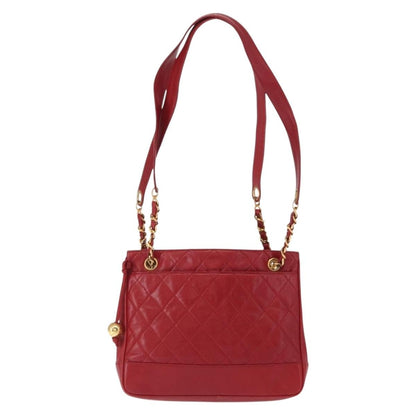 Chanel Vintage Slit Pocket Quilted Lambskin Medium