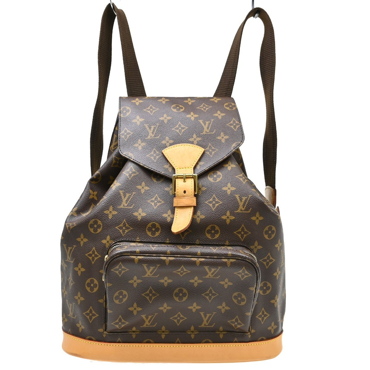 Louis Vuitton Vintage Montsouris Backpack Monogram Canvas GM