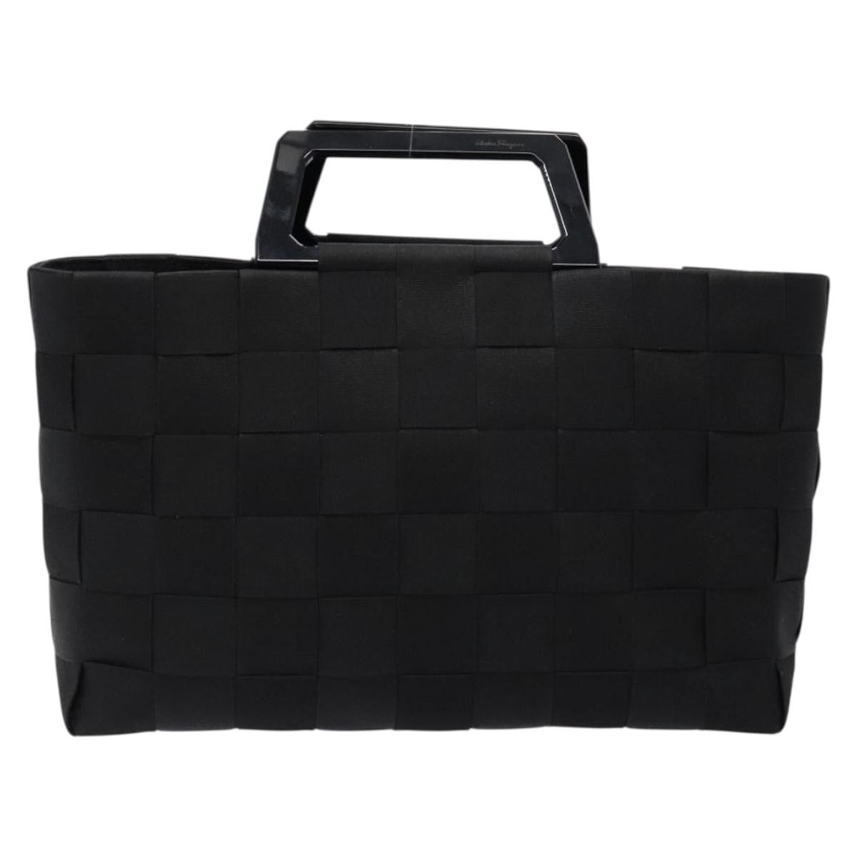 Salvatore Ferragamo Vintage Handbag Canvas Product Image