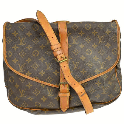 Louis Vuitton Saumur Monogram Canvas 35