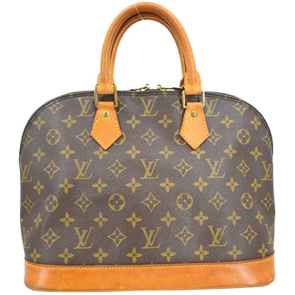 Louis Vuitton Alma Handbag Monogram Canvas PM