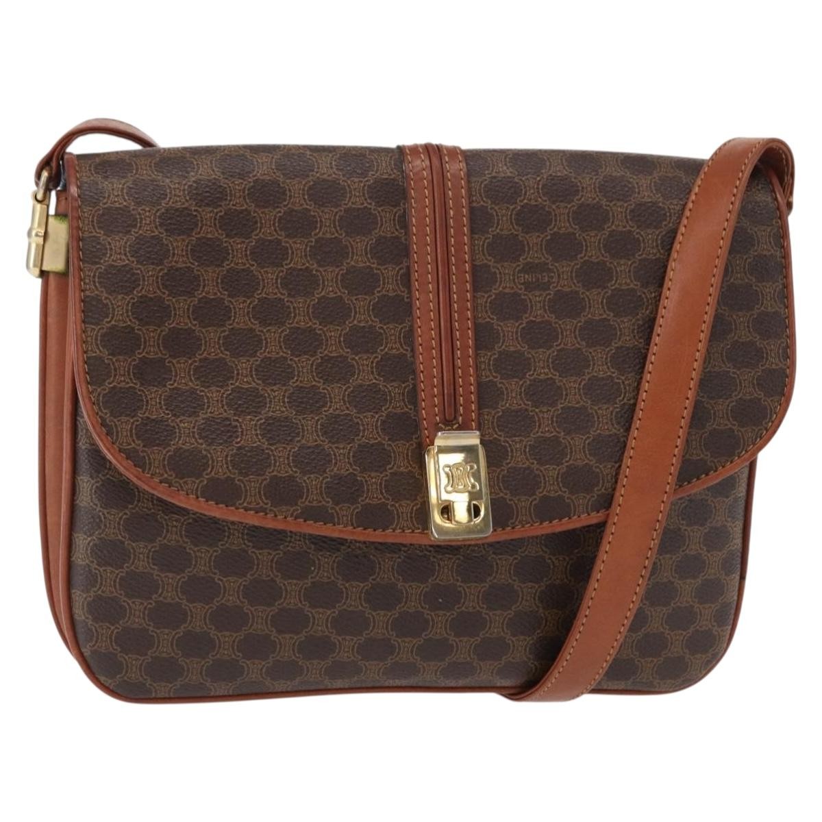 Celine Vintage Shoulder Bag Canvas Product Image