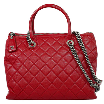 Chanel Boy Chained Quilted Calfskin Medium
