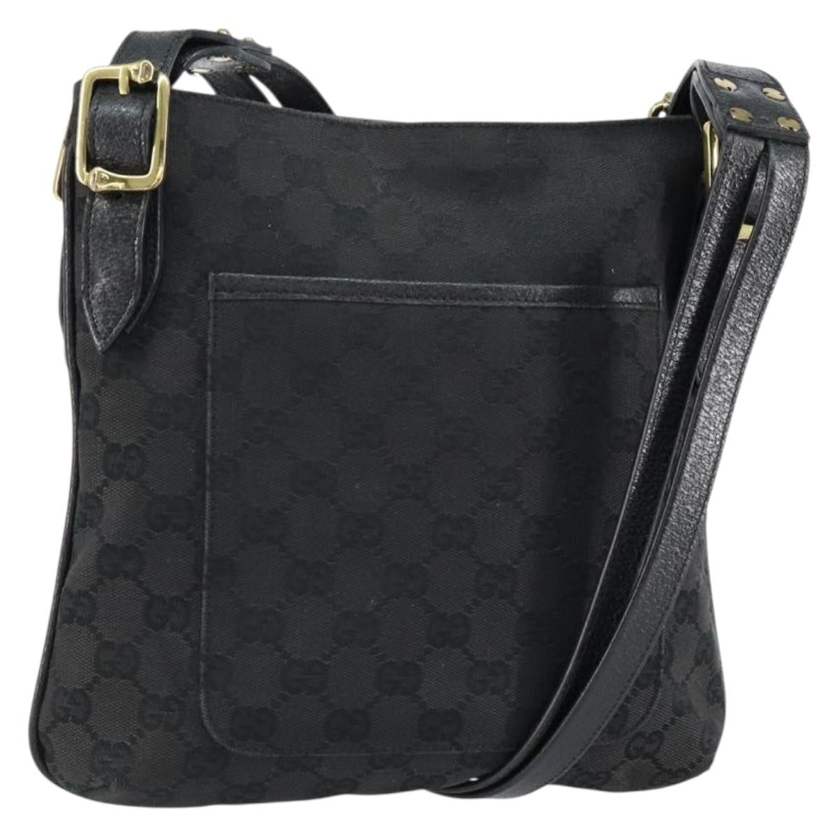 Gucci Vintage Shoulder Bag Monogram Canvas Medium