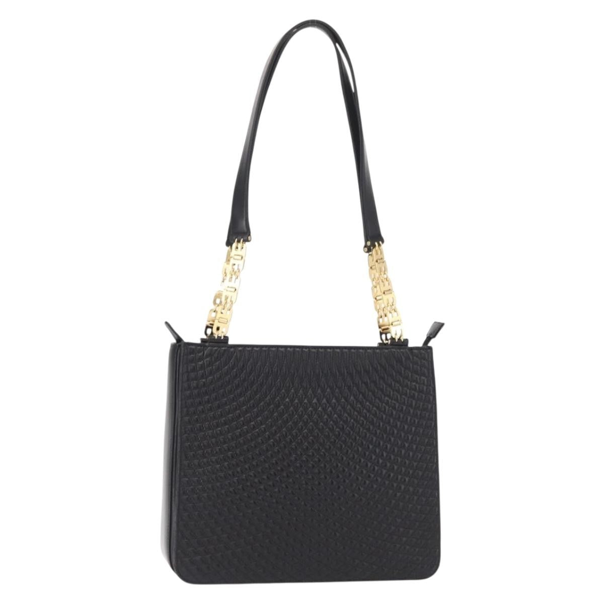 Bally Vintage Shoulder Bag Quilted leather Product Image