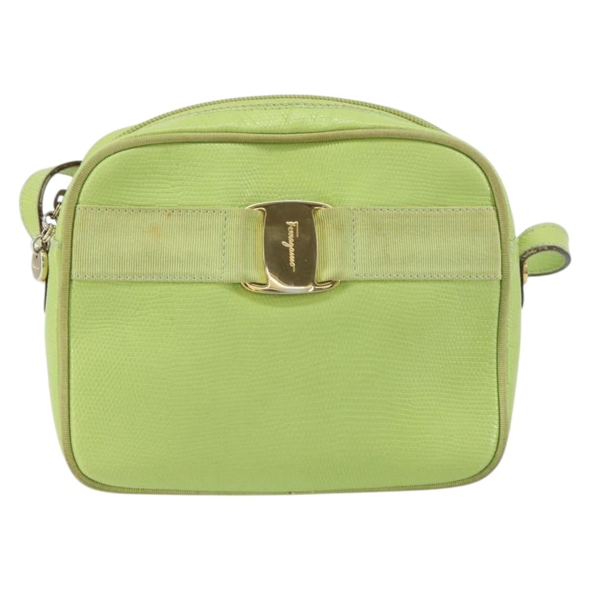 Salvatore Ferragamo Vala Shoulder Bag Leather Product Image