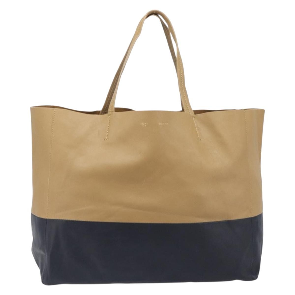 Celine Horizontal Bi-Cabas Leather Large
