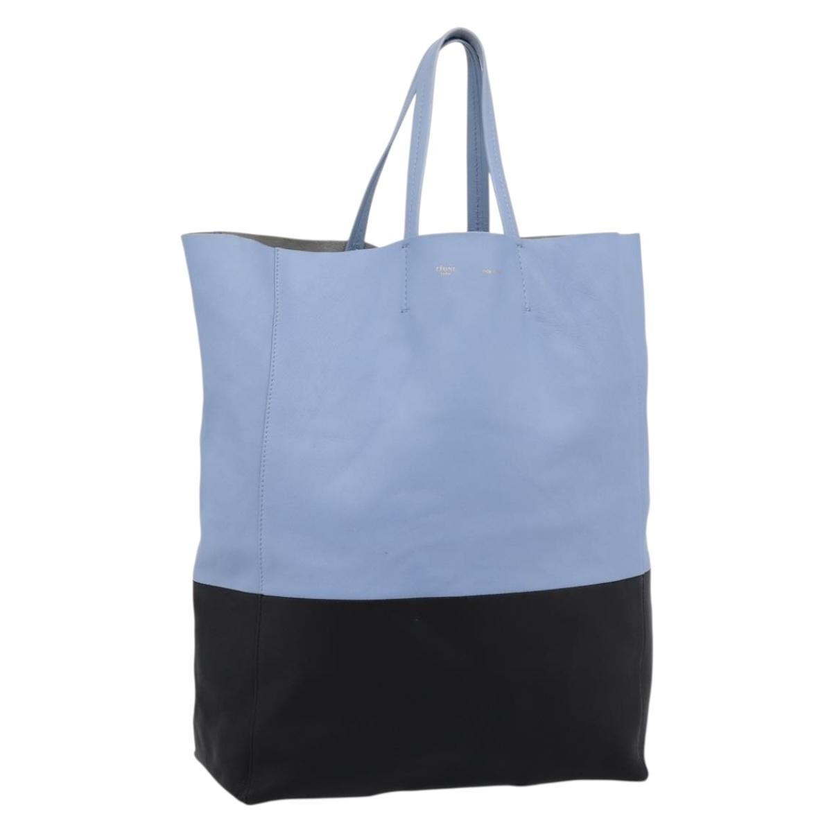 Celine Vertical Bi-Cabas Tote Leather Large