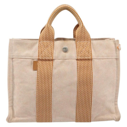 Hermes Fourre Tout Toile PM