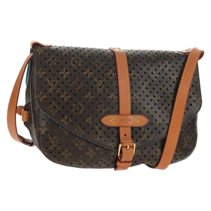 Louis Vuitton Flore Saumur Handbag Perforated Monogram Canvas Product Image