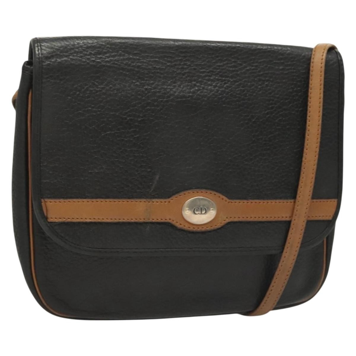 Christian Dior Vintage Trotter Crossbody Bag Leather Product Image