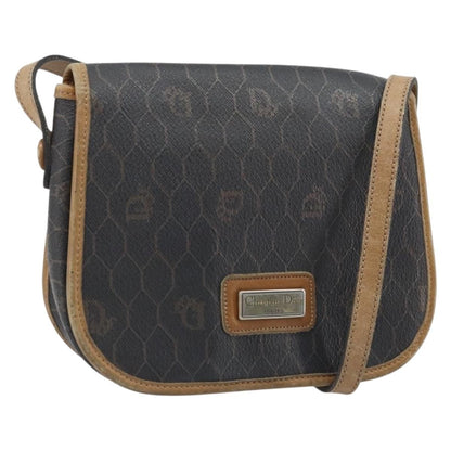 Christian Dior Vintage Honeycomb Flap Canvas and Leather Product Image