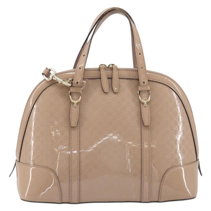 Gucci Nice Top Handle Microguccissima Patent Medium