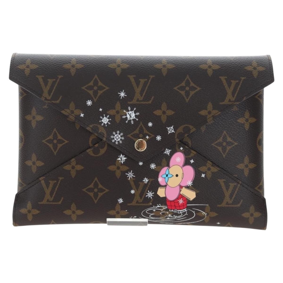 Louis Vuitton Kirigami Pochette Limited Edition Vivienne Xmas Monogram Canvas GM