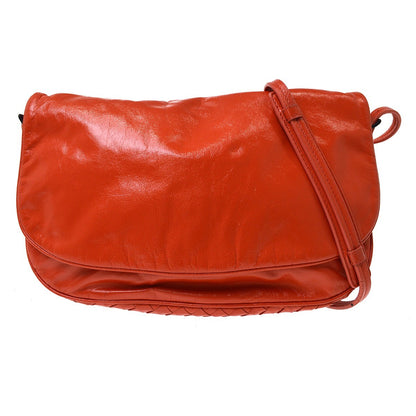 Bottega Veneta Flap Messenger Bag Leather with Intrecciato detail Product Image