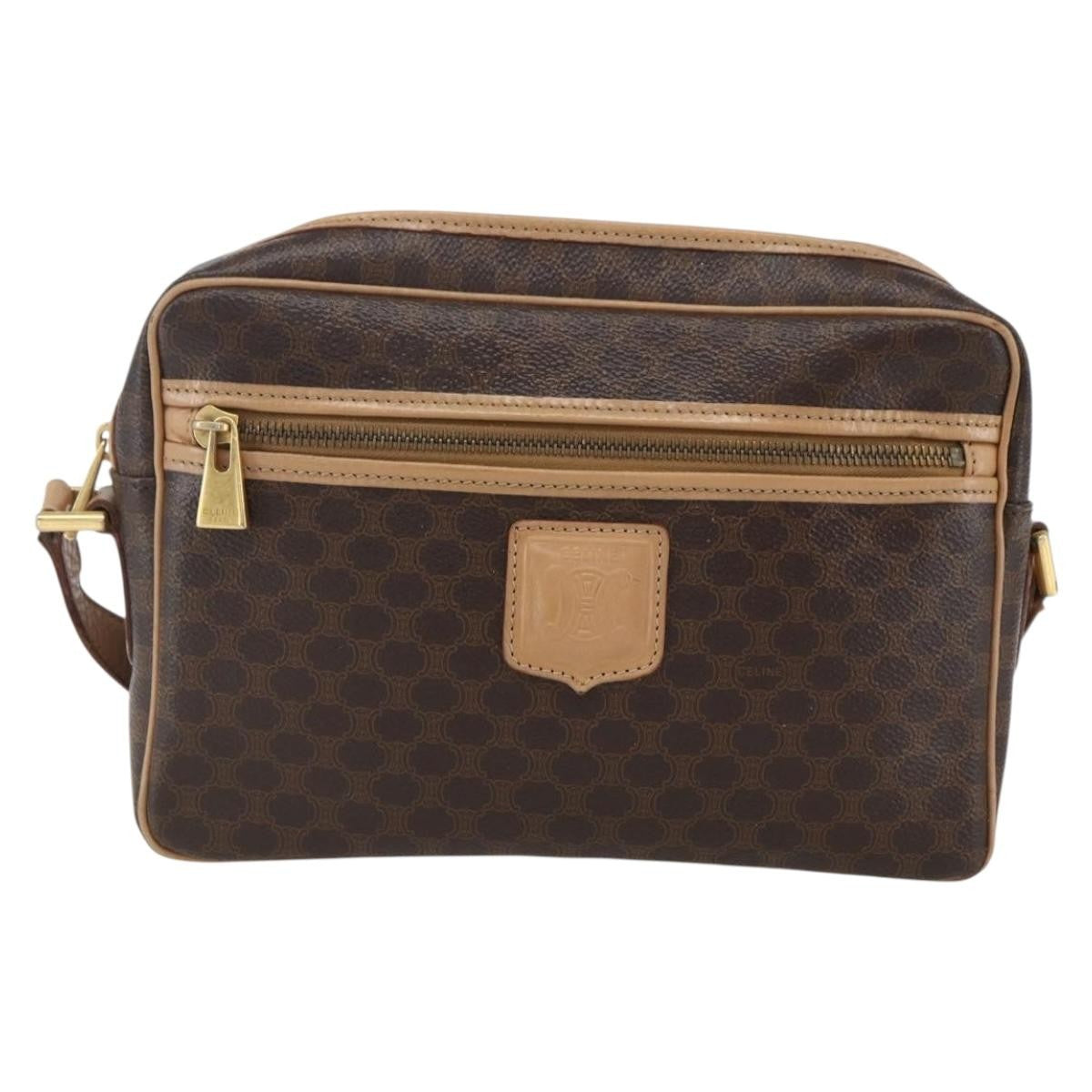 Celine Vintage Macadam Canvas and Leather Product Image