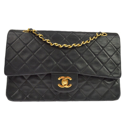 Chanel Vintage Classic Double Flap Quilted Lambskin Medium