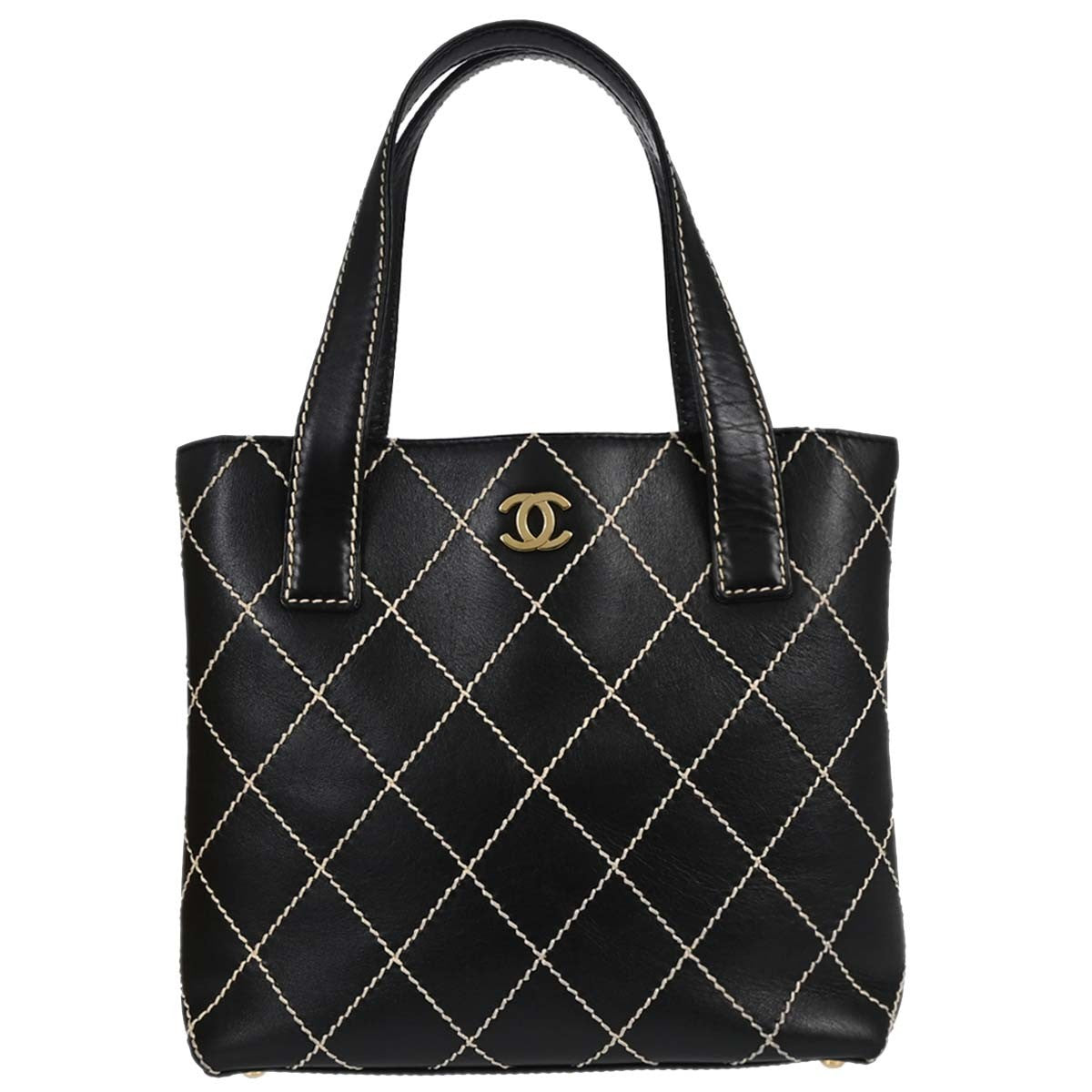Chanel Surpique Quilted Leather Medium