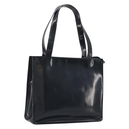Chanel Vintage Embossed Logo Shoulder Patent Product Image