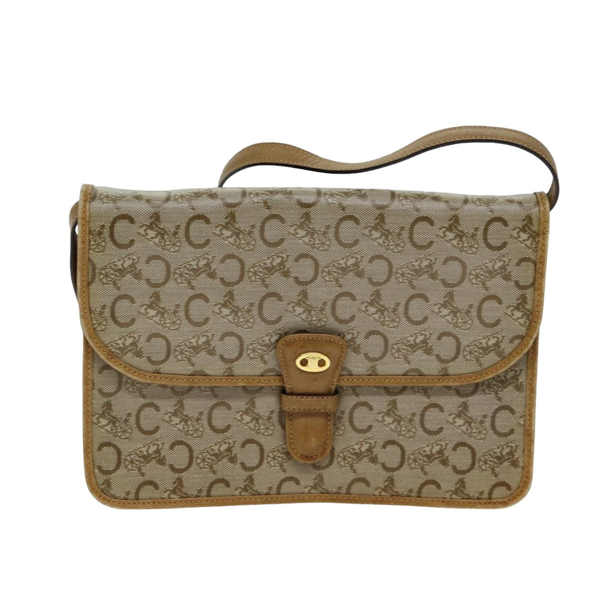 Celine C Macadam Shoulder bag Canvas Product Image