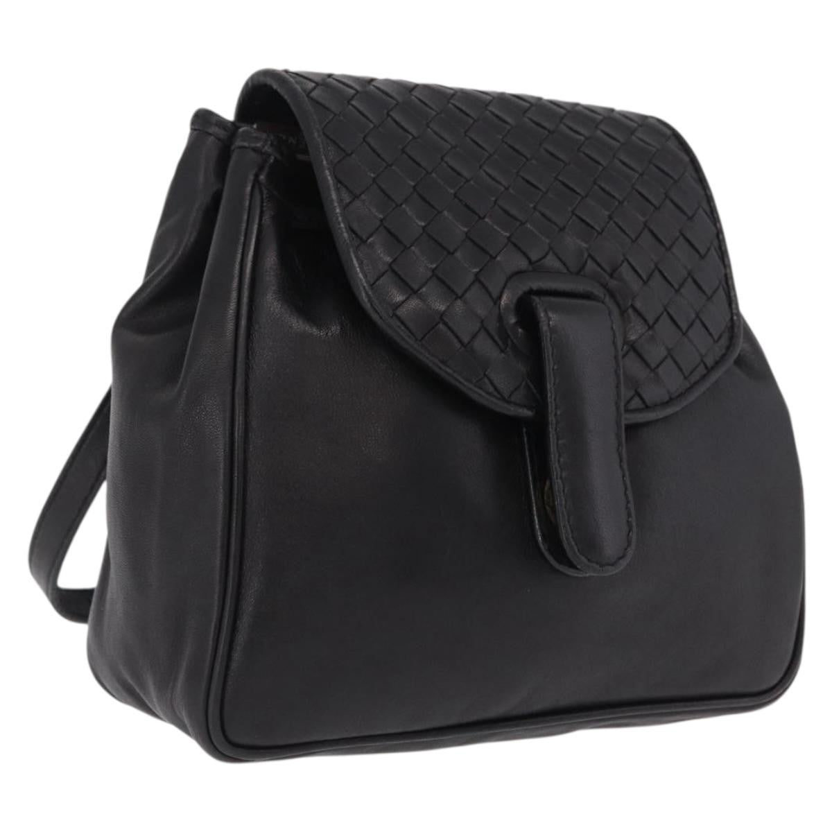 Bottega Veneta Backpack Leather with Intrecciato Medium