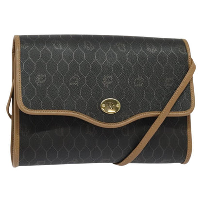 Christian Dior Vintage Honeycomb Flap Coated Canvas Product Image