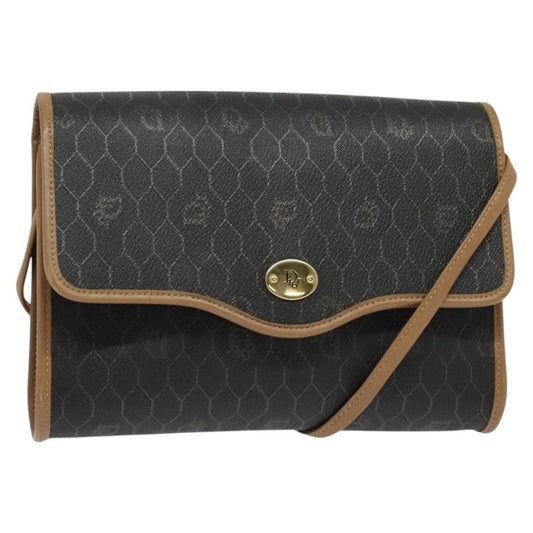 Christian Dior Vintage Honeycomb Flap Coated Canvas Product Image