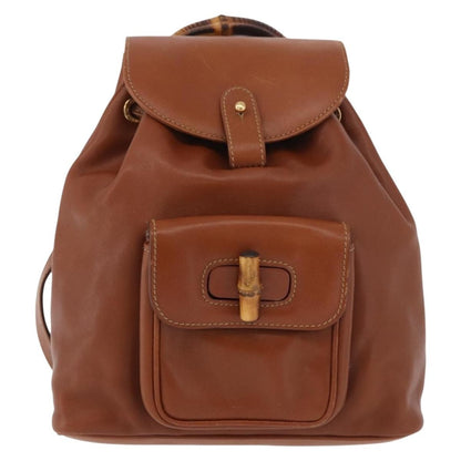 Gucci Vintage Bamboo Leather Mini