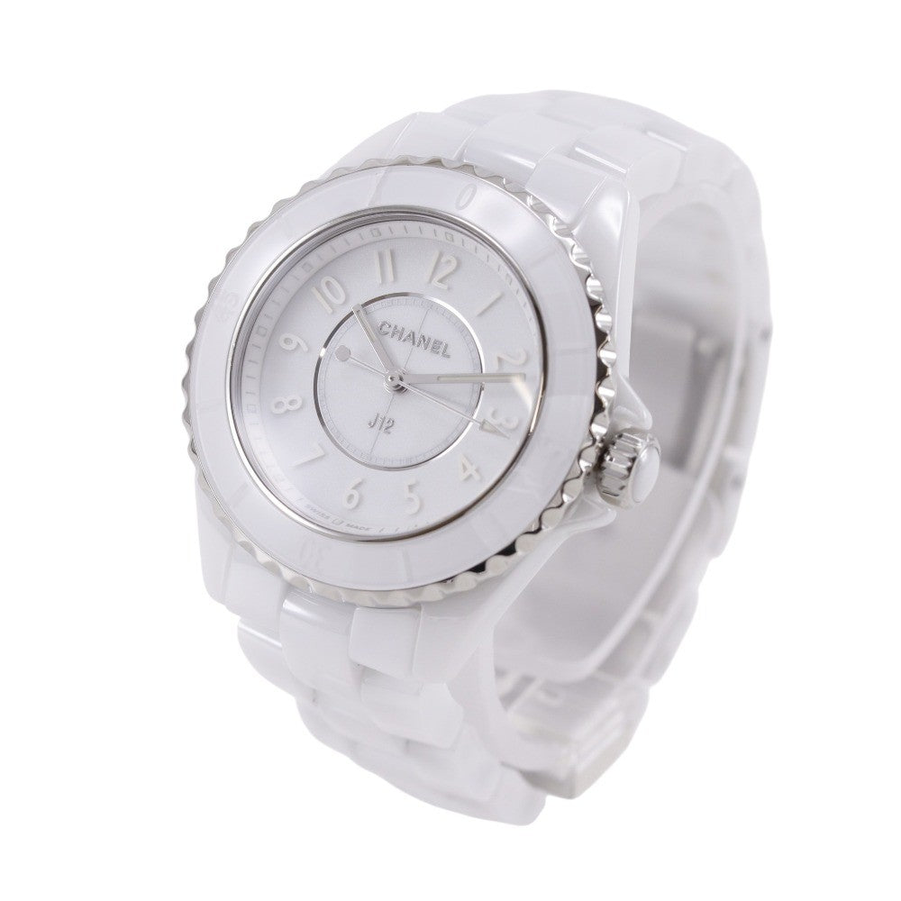 Chanel J12 Quartz Ceramic and Stainless Steel with Diamond Markers 33