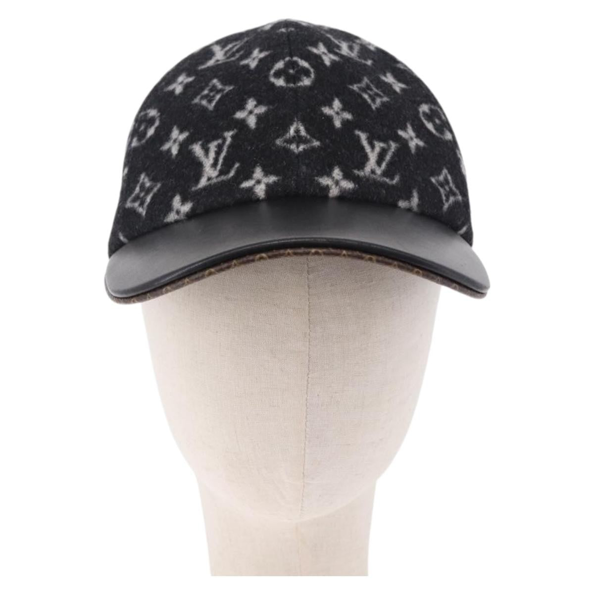 Louis Vuitton Carry On Baseball Cap Monogram Wool and Leather Product Image