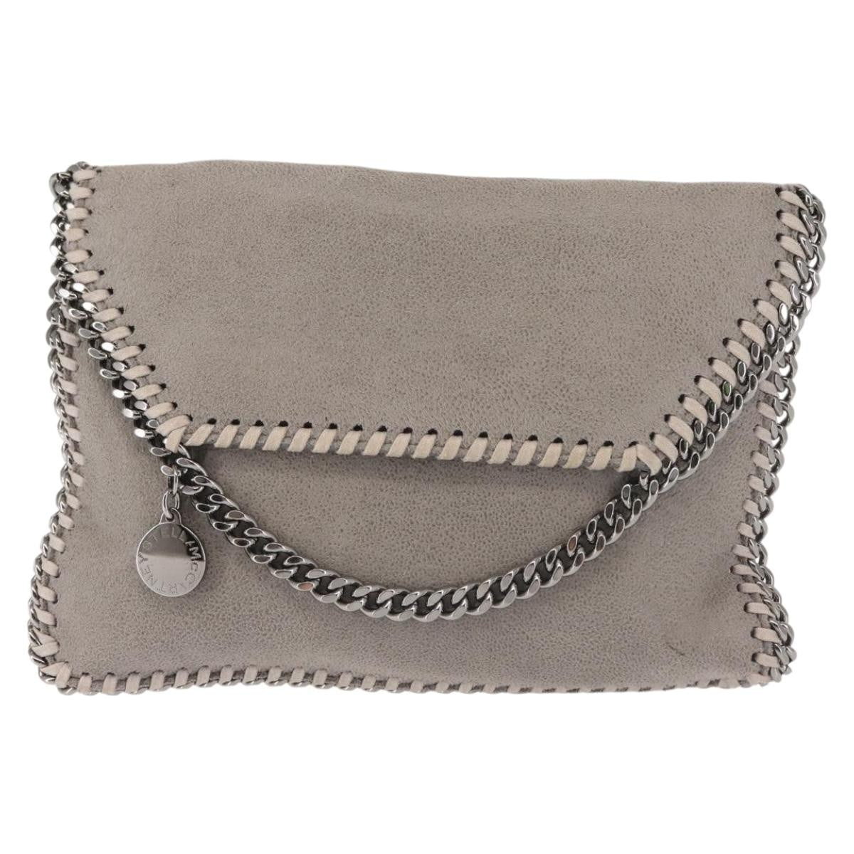 Stella McCartney Falabella Fold Over Flap Crossbody Bag Shaggy Deer Mini