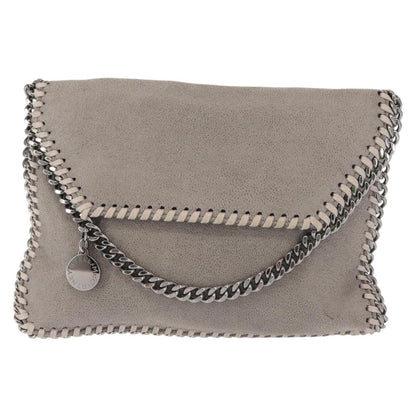Stella McCartney Falabella Fold Over Flap Crossbody Bag Shaggy Deer Mini