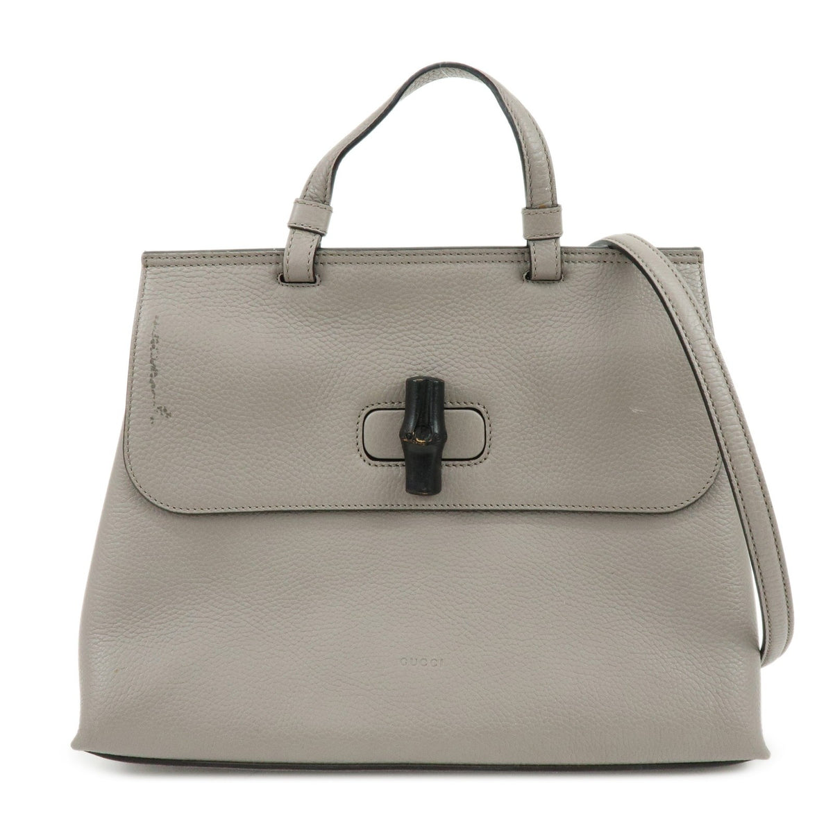Gucci Bamboo Daily Top Handle Leather Small