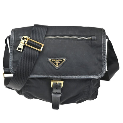 Prada Buckle Messenger Tessuto Medium