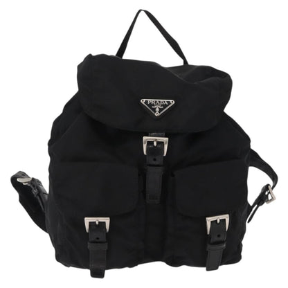 Prada Double Front Pocket Backpack Tessuto Medium