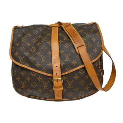 Louis Vuitton Saumur Monogram Canvas 35